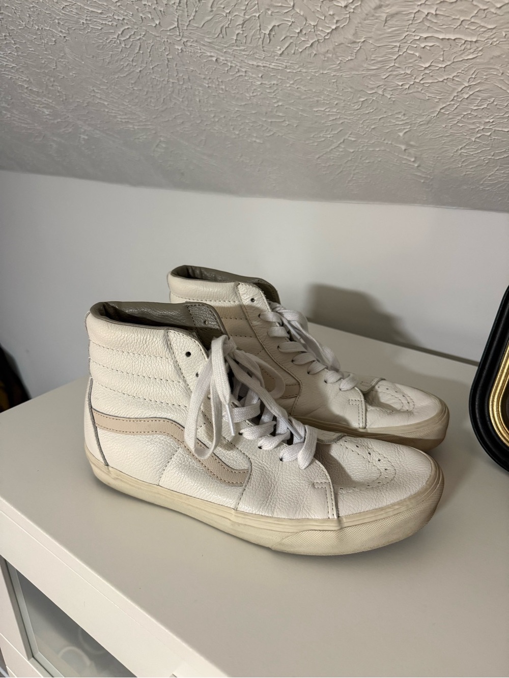 Vans Sk8-Hi Premium Leather Shoes